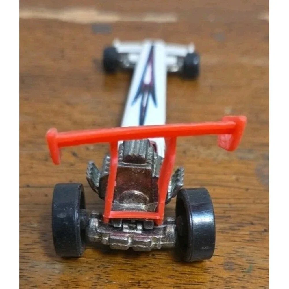 Hot Wheels Top Fuel Racing Dragster Hot Set-up White 1992 Vintage
